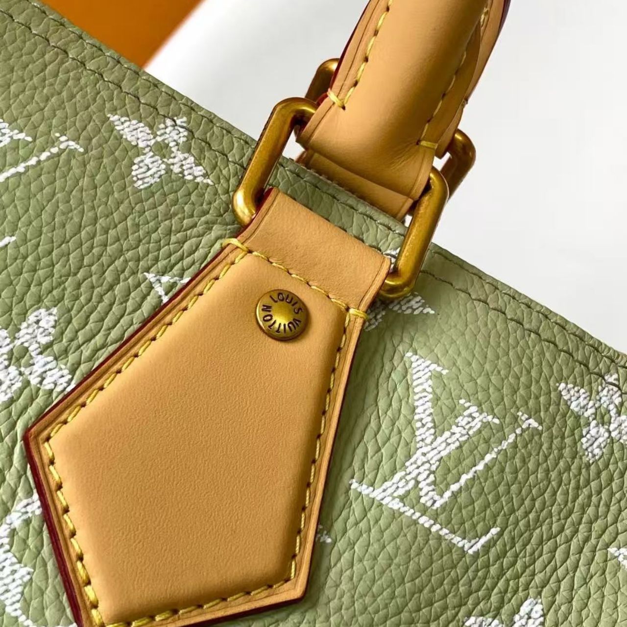 Louis Vuitton Speedy P9 Bandouliere 30 Frozen Lime Vert Clair 30cm M14064 - Image 7