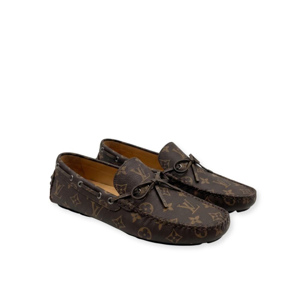 Louis Vuitton Gloria Flat Loafer Brown