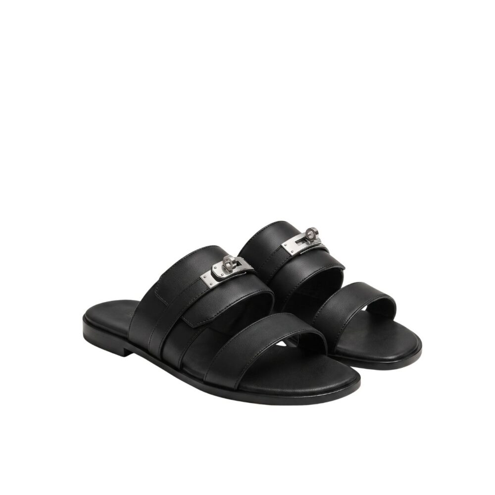Hermes Jackson Sandal Noir H242951ZH01395