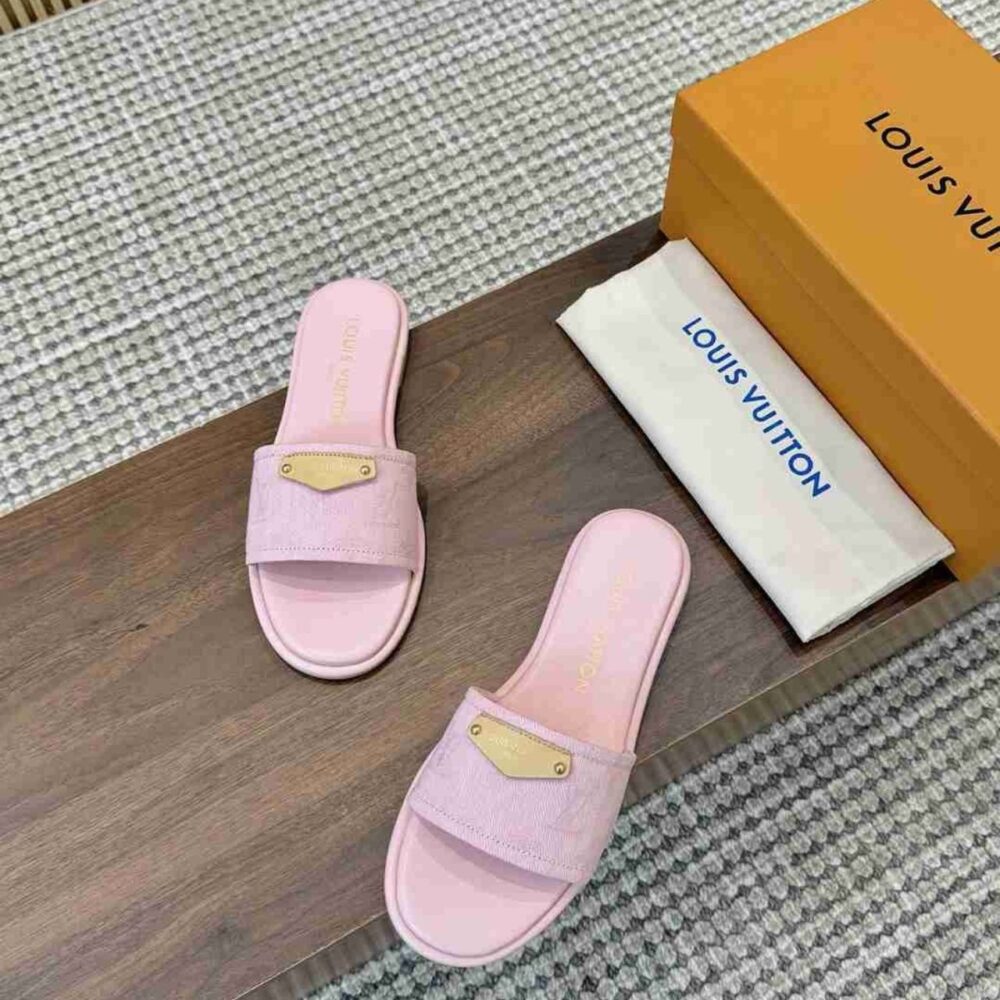 Alternative view of Louis Vuitton Lily Flat Mule Rose 1AGX30