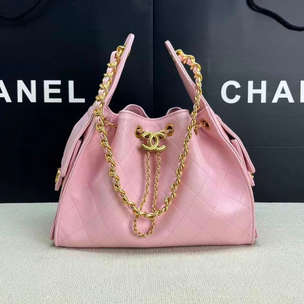 Alternative view of Chanel Fall Winter 2026 Pre Collection Chanel 25 Handbag Light Pink 30cm AS5631 B24704 UA954