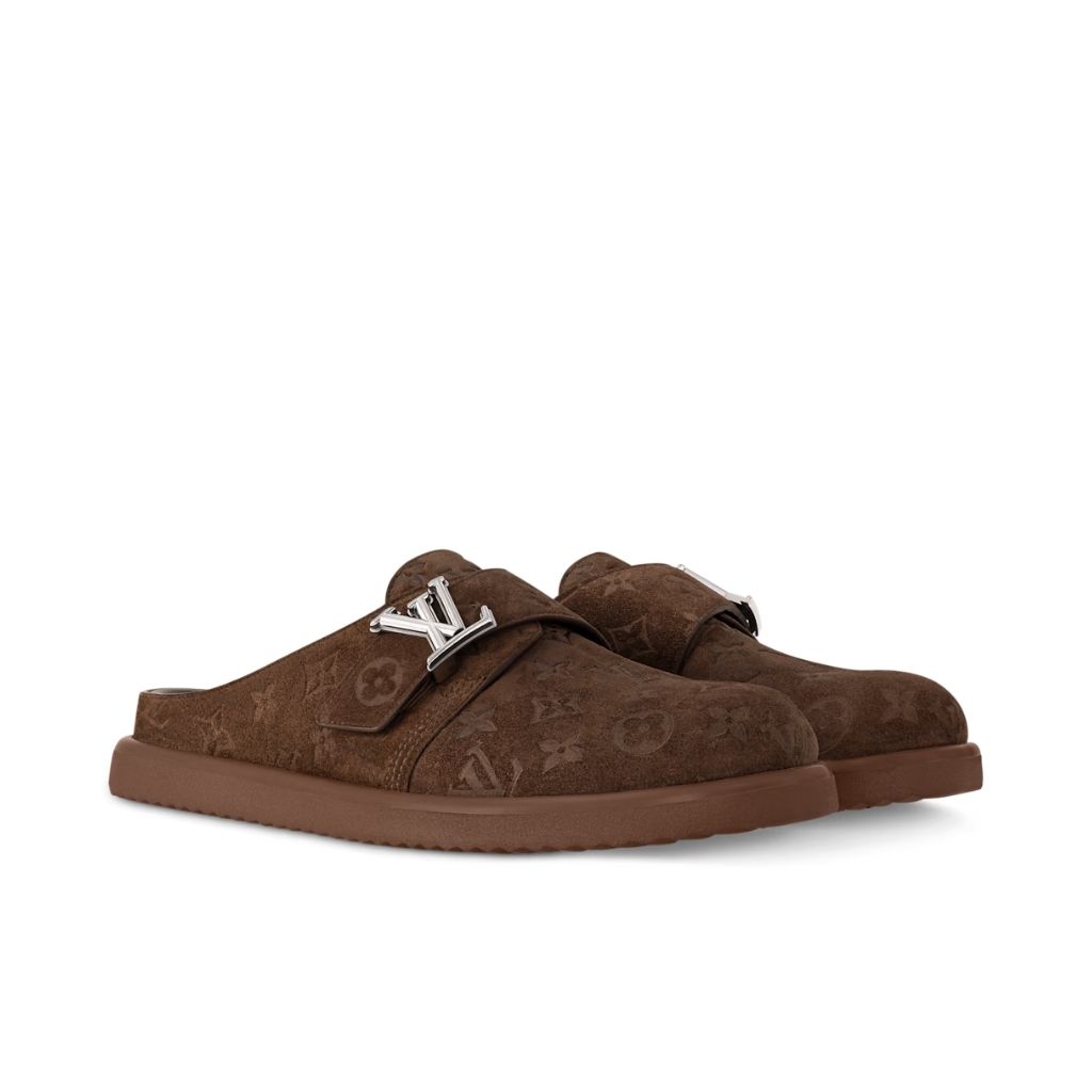 Louis Vuitton LV Easy Mule Dark Brown 1AHQQ5