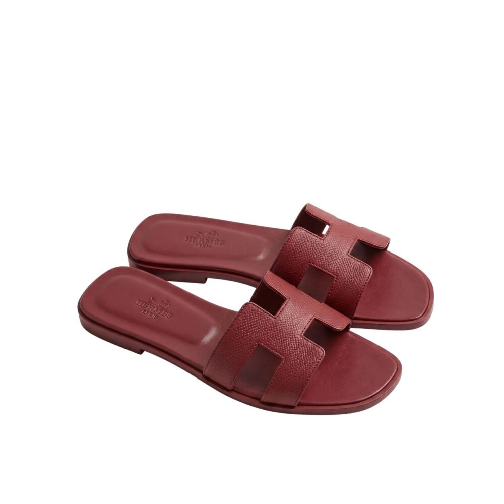 Hermes Oran Sandal Rouge H H202272Z L1340