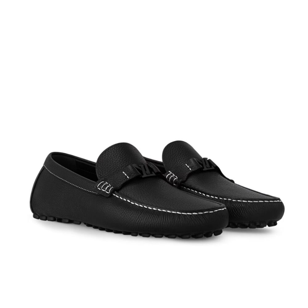 Louis Vuitton LV Silverstone Moccasin Black 1AIXH0
