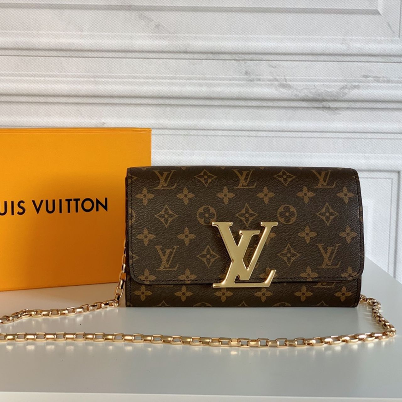Louis Vuitton Pochette Louise Chain 23cm - Image 5
