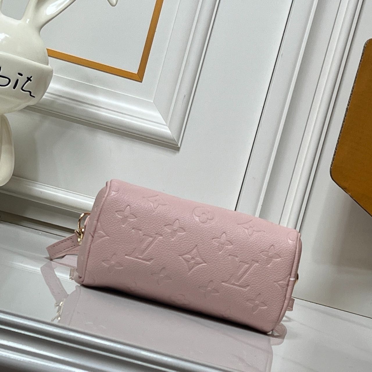 Louis Vuitton Nano Speedy Snowy Pearl 16cm M27107 - Image 7