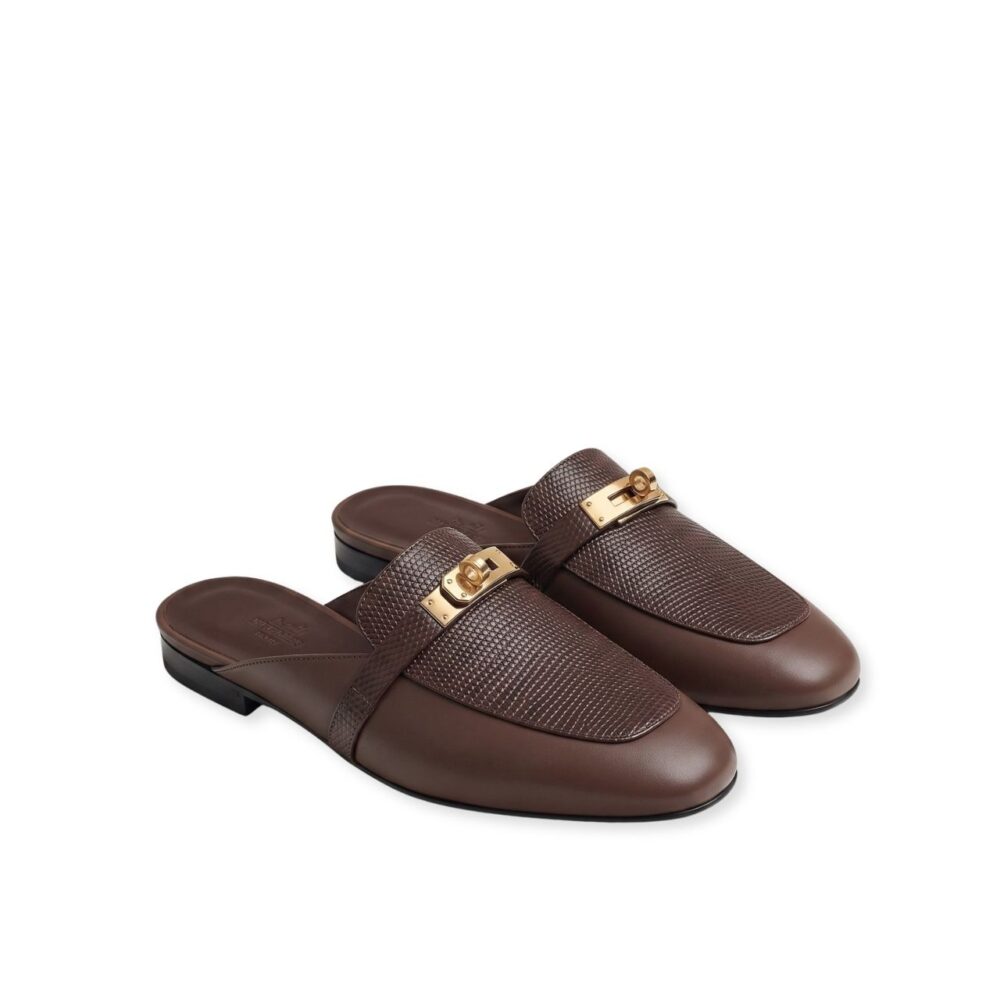 Hermes Oz Mule Brown 2026