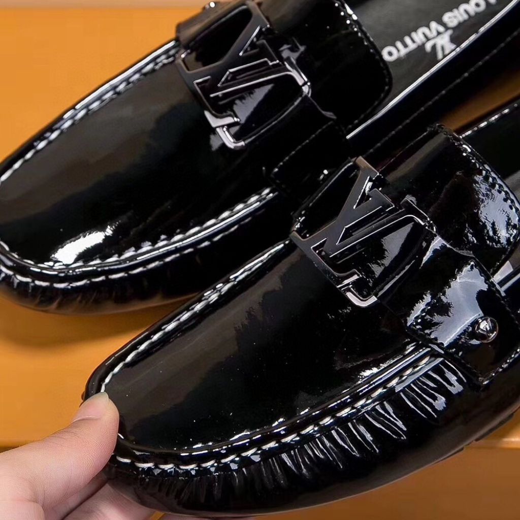 Louis Vuitton LV Silverstone Moccasin Black 1AIXH0 - Image 3
