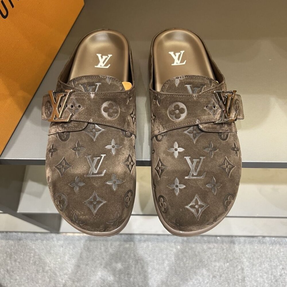 Alternative view of Louis Vuitton LV Easy Mule Dark Brown 1AHQQ5