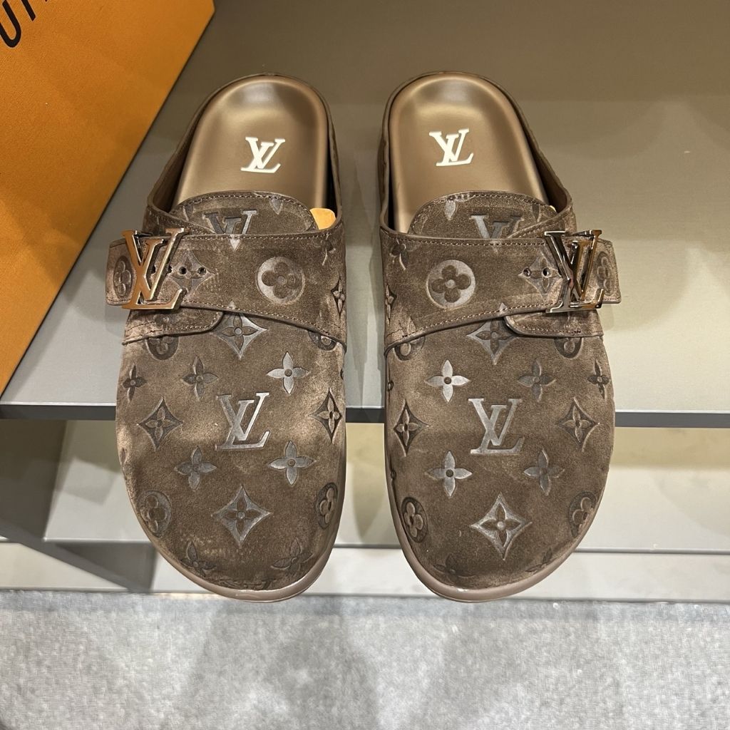 Louis Vuitton LV Easy Mule Dark Brown 1AHQQ5 - Image 2