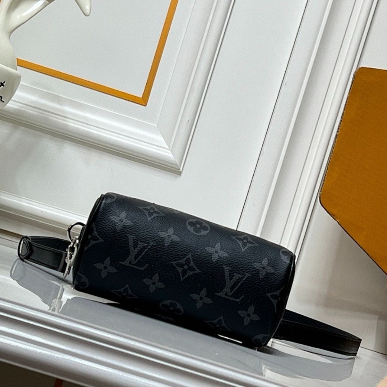 Louis Vuitton Nano Speedy Monogram Eclipse 16cm M26573 - Image 5