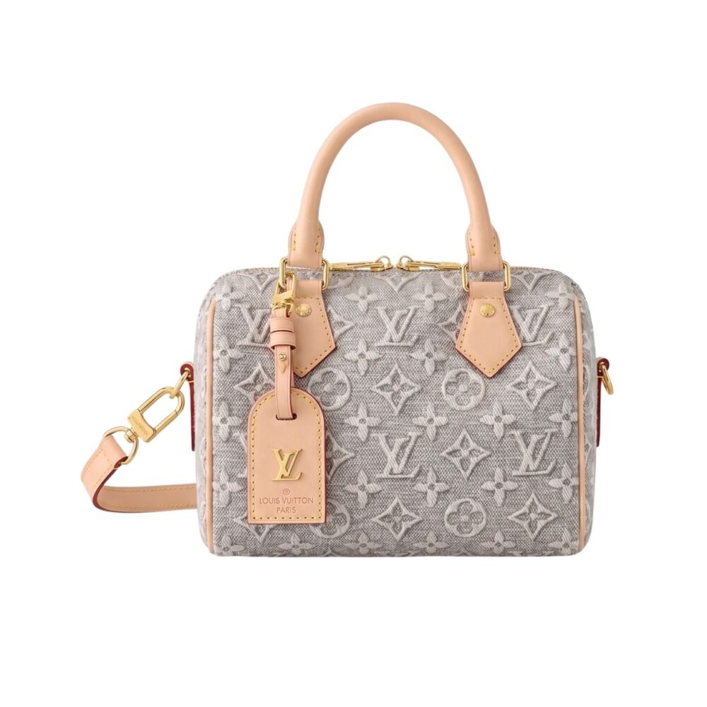 Louis Vuitton Speedy Bandouliere 20 Monogram Embleme 20cm M2A039