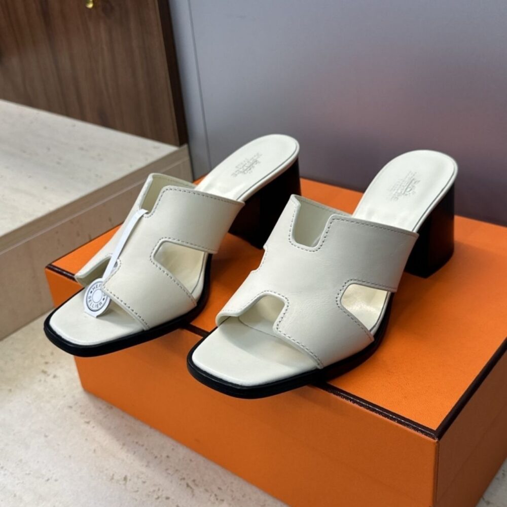 Alternative view of Hermes Helia 60 Sandal Beige H232089Z 90370
