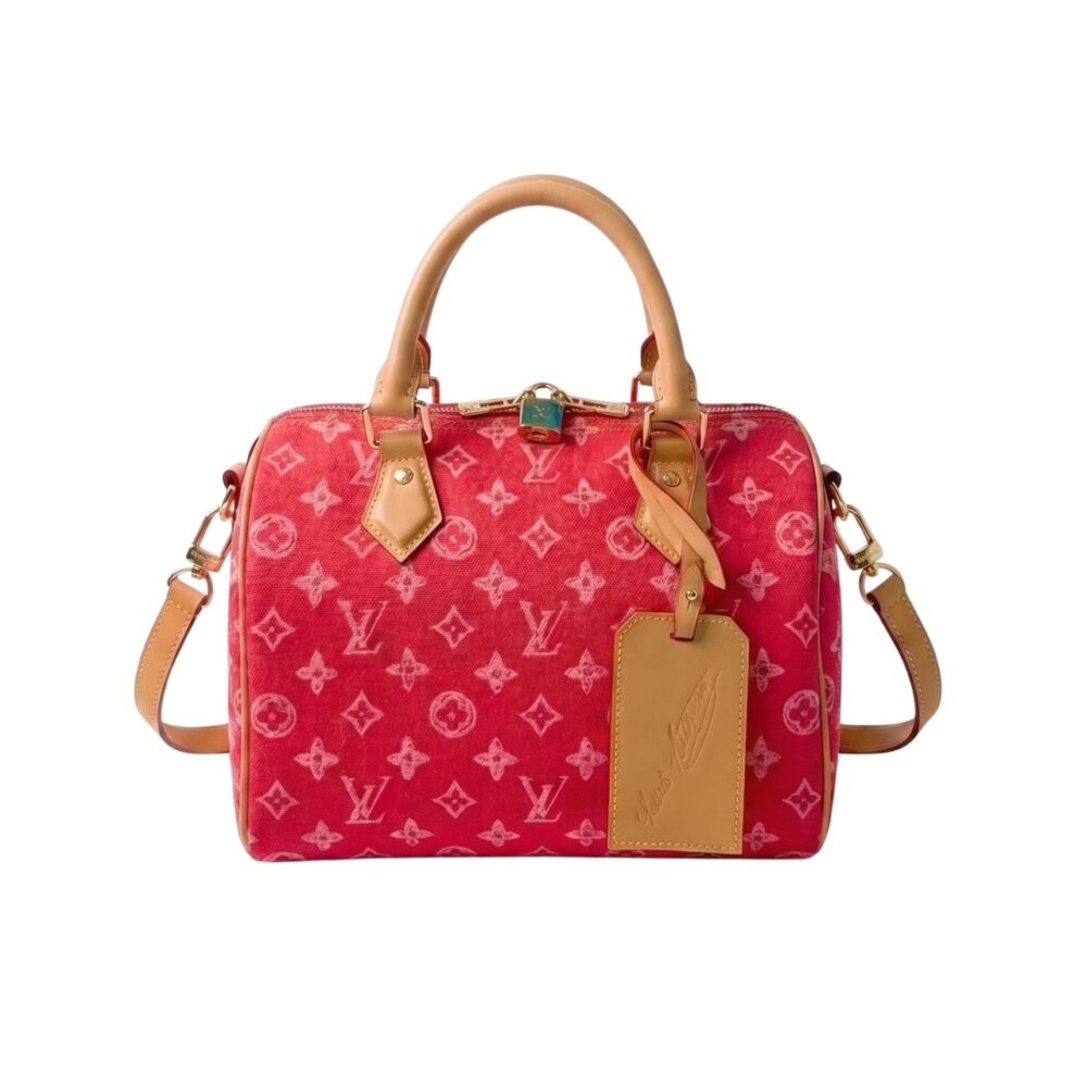 Louis Vuitton Speedy P9 Bandouliere 25 Red 25cm M24425