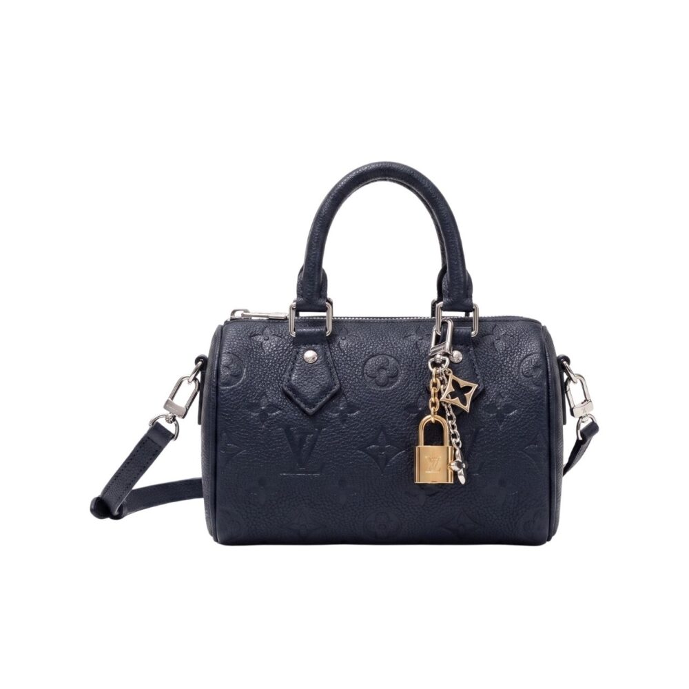 Louis Vuitton Nano Speedy Shimmery Ink 16cm M26510