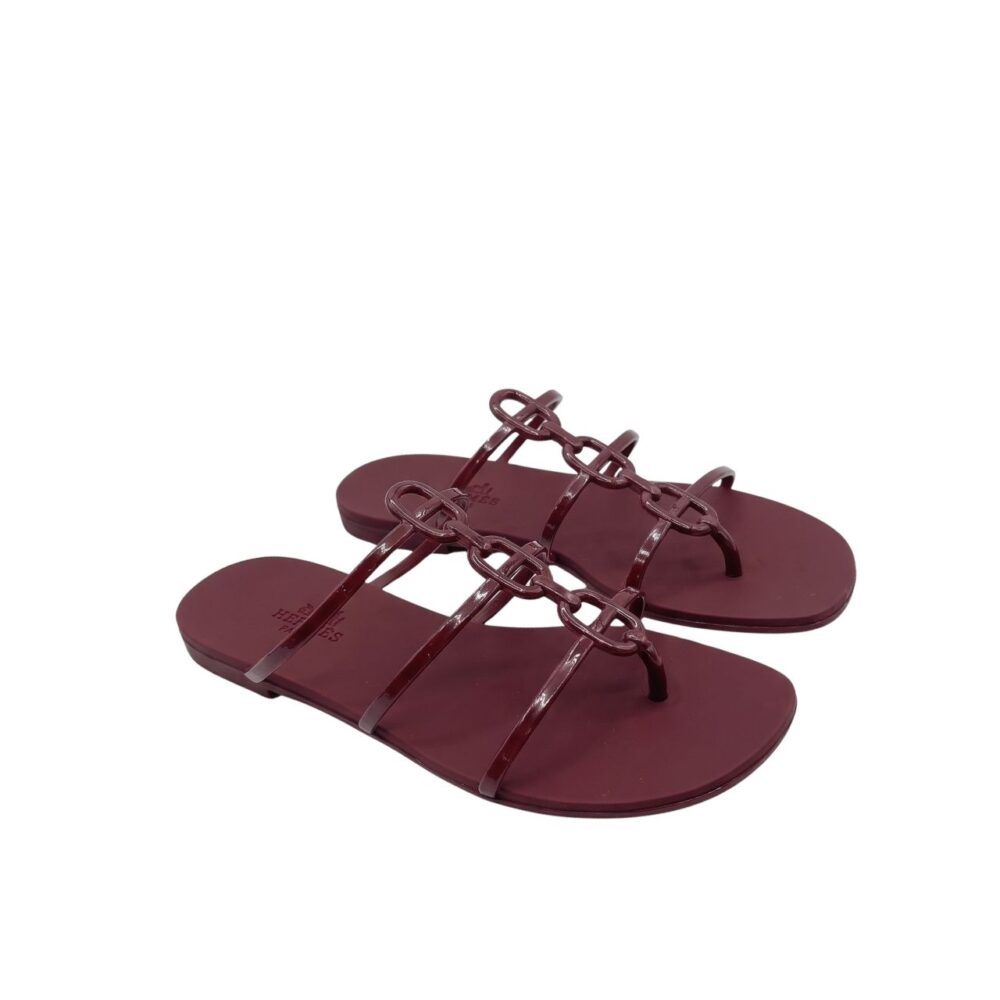 Hermes Mykonos Sandal Rouge H H261179Z