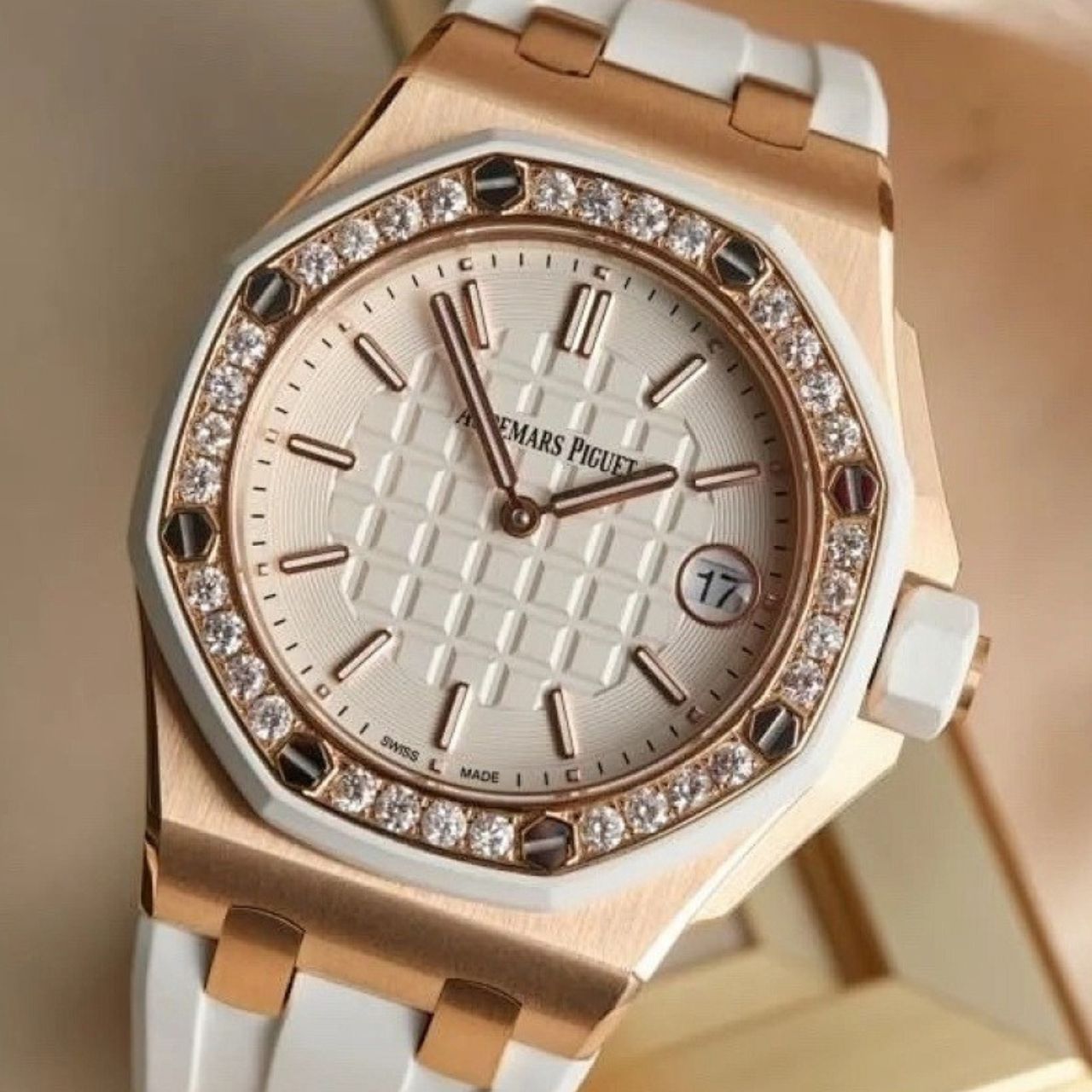 Audemars Piguet Royal Oak Offshore Rose Gold Dial 37mm 67540OKZZA010CA01 - Image 2