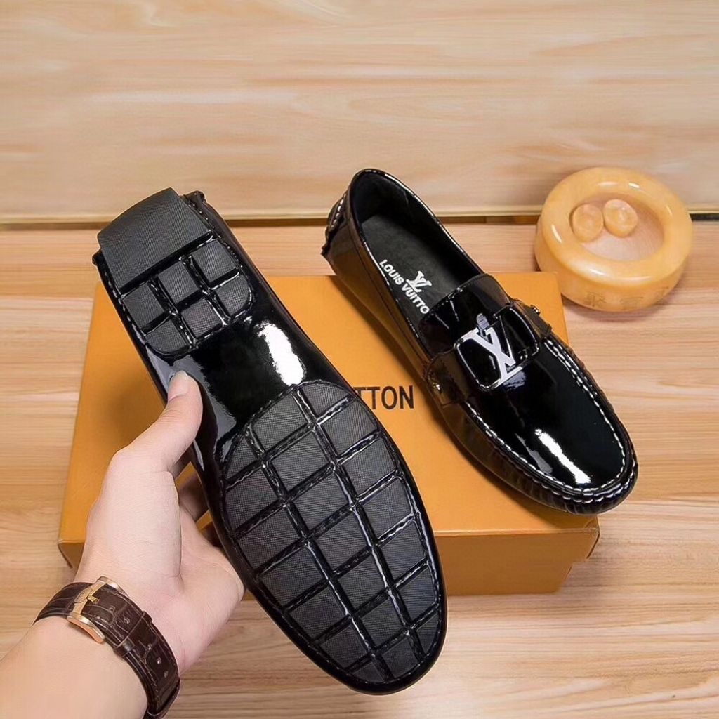 Louis Vuitton LV Silverstone Moccasin Black 1AIXH0 - Image 5