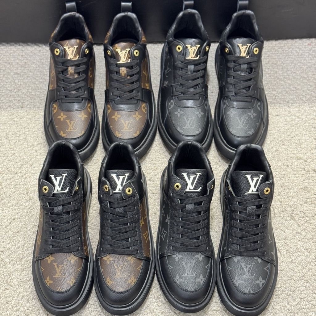 Louis Vuitton LV Trainer Sneaker Black Monogram 1ADH47 - Image 7