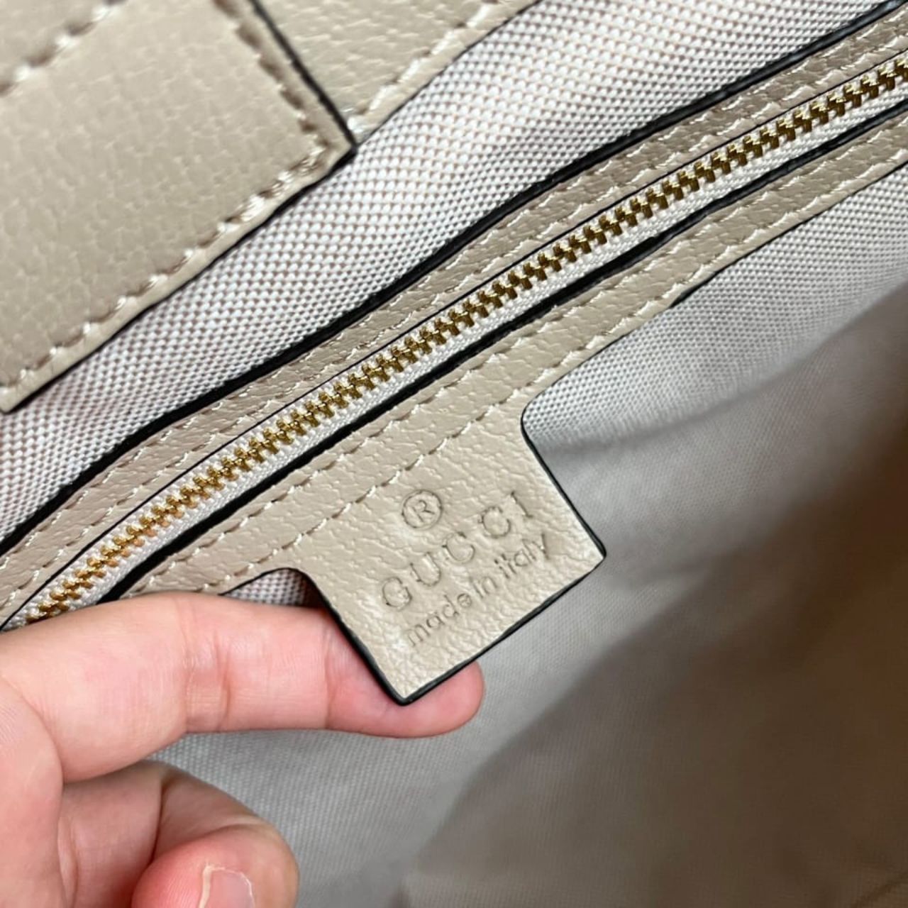 Gucci Ophidia Medium GG Tote Bag Beige Ebony 38Cm 631685 96IWB 8745 - Image 6
