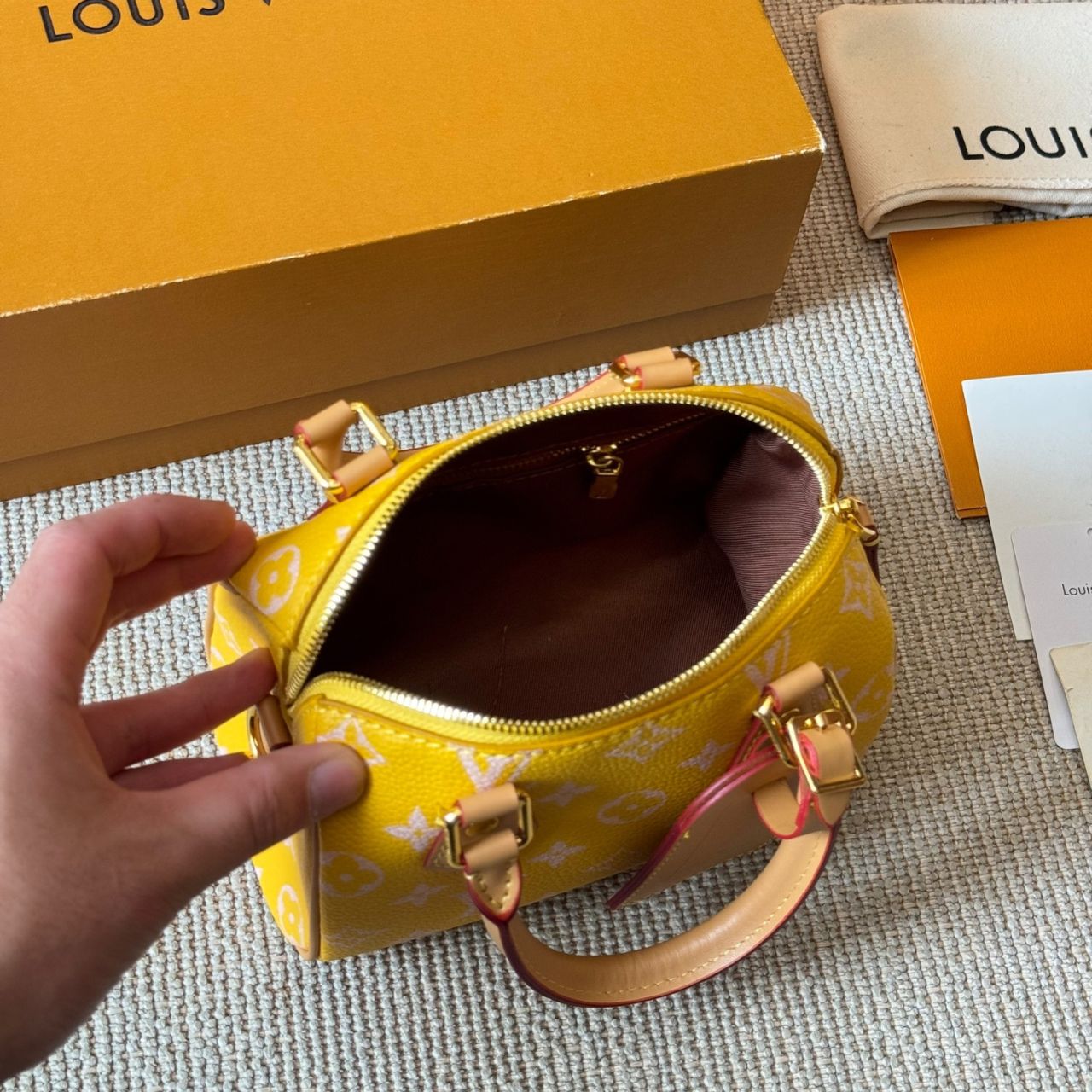 Louis Vuitton Nano Speedy P9 Bandoulière 16cm M28186 - Image 7