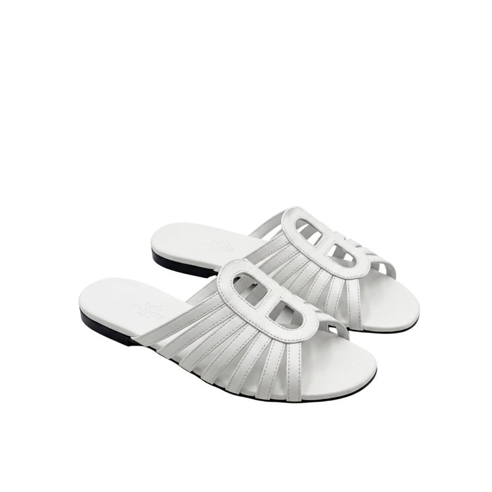 Hermes Noria Sandal Blanc H262093Z