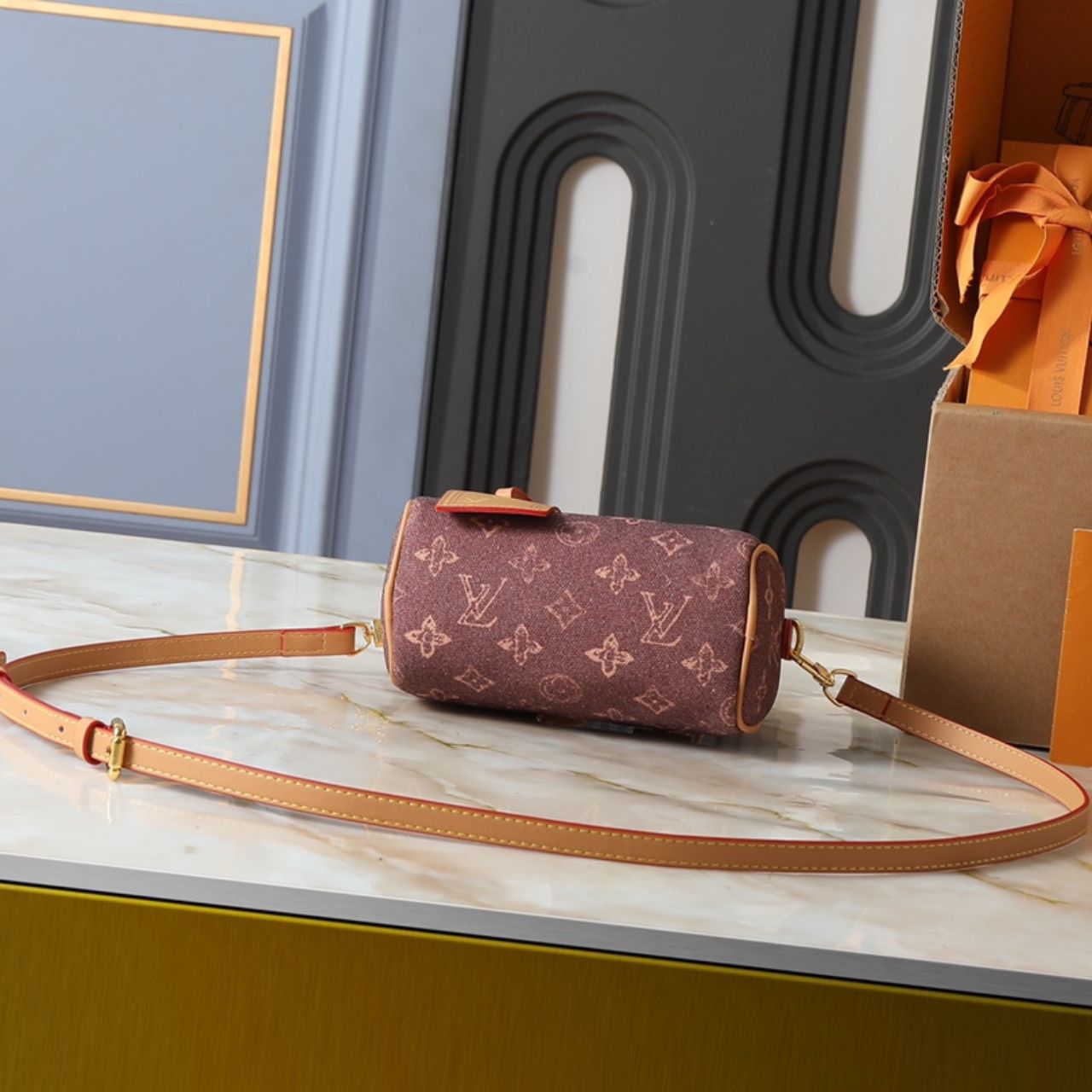 Louis Vuitton Nano Speedy Ebene 16cm M27610 - Image 6
