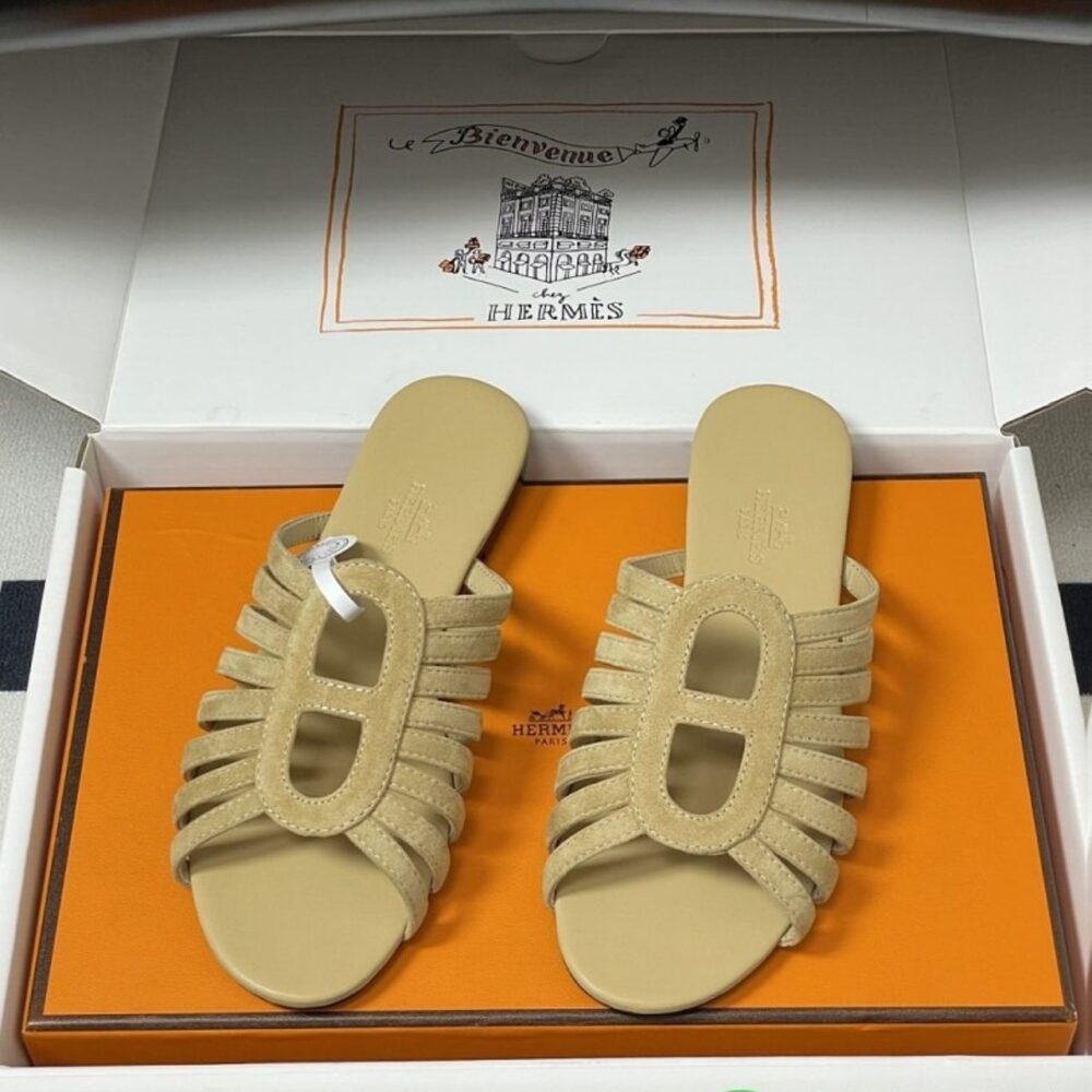 Alternative view of Hermes Noria Sandal Beige H262093Z