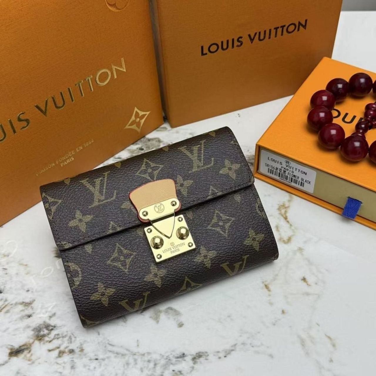 Louis Vuitton Pochette Metis Wallet Monogram Brown 19cm - Image 2