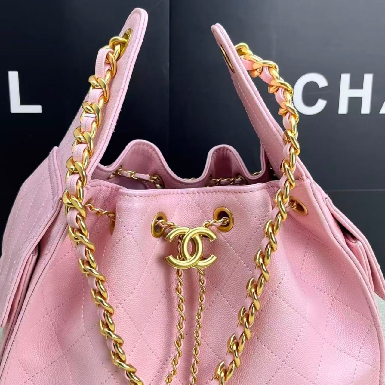 Chanel Fall Winter 2026 Pre Collection Chanel 25 Handbag Light Pink 30cm AS5631 B24704 UA954 - Image 3