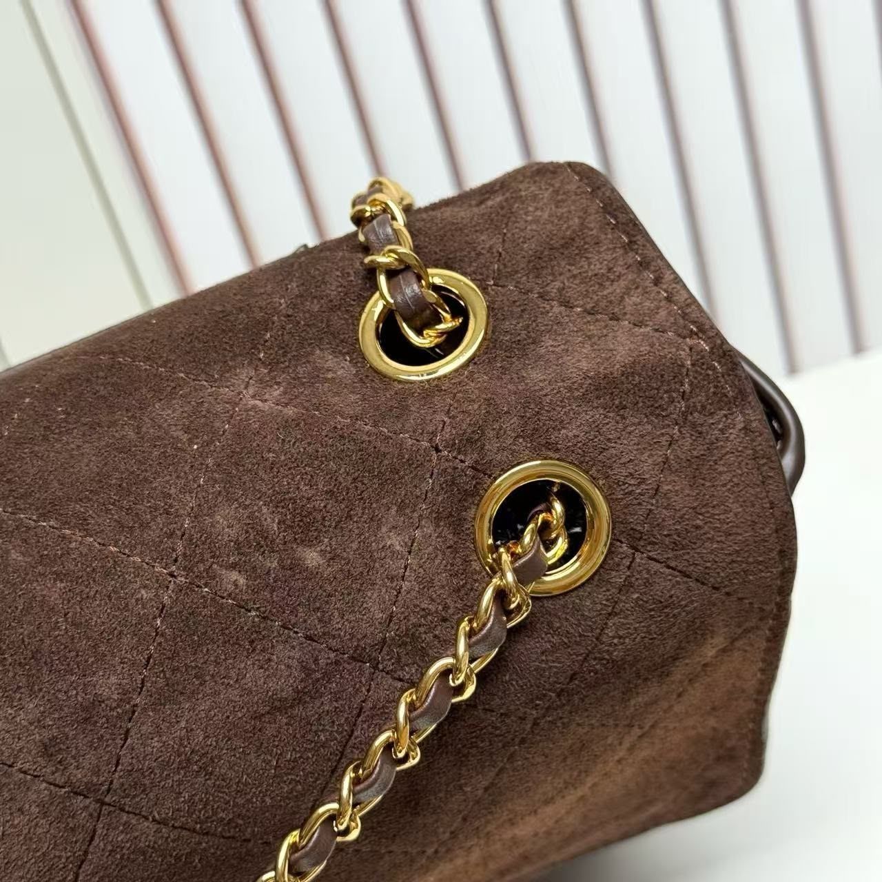 Chanel Metiers Dart 2026 Maxi Flap bag Dark Brown 32cm AS6281 B24009 UA850 - Image 7