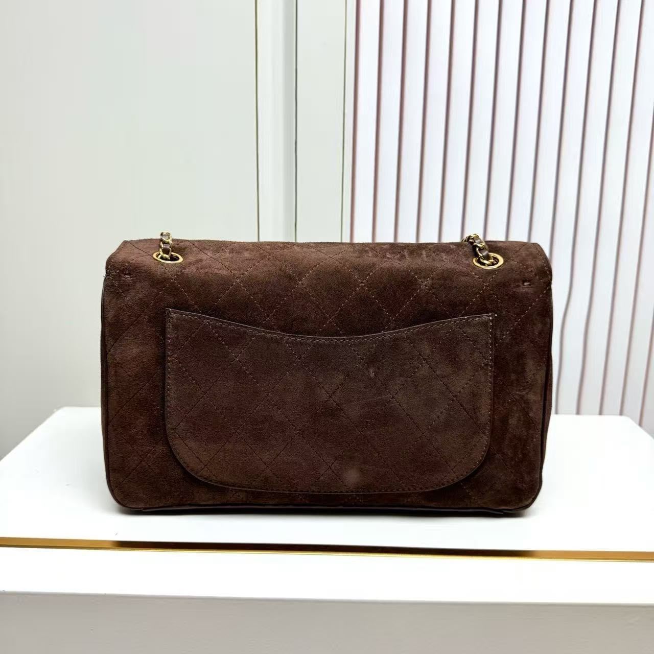 Chanel Metiers Dart 2026 Maxi Flap bag Dark Brown 32cm AS6281 B24009 UA850 - Image 5