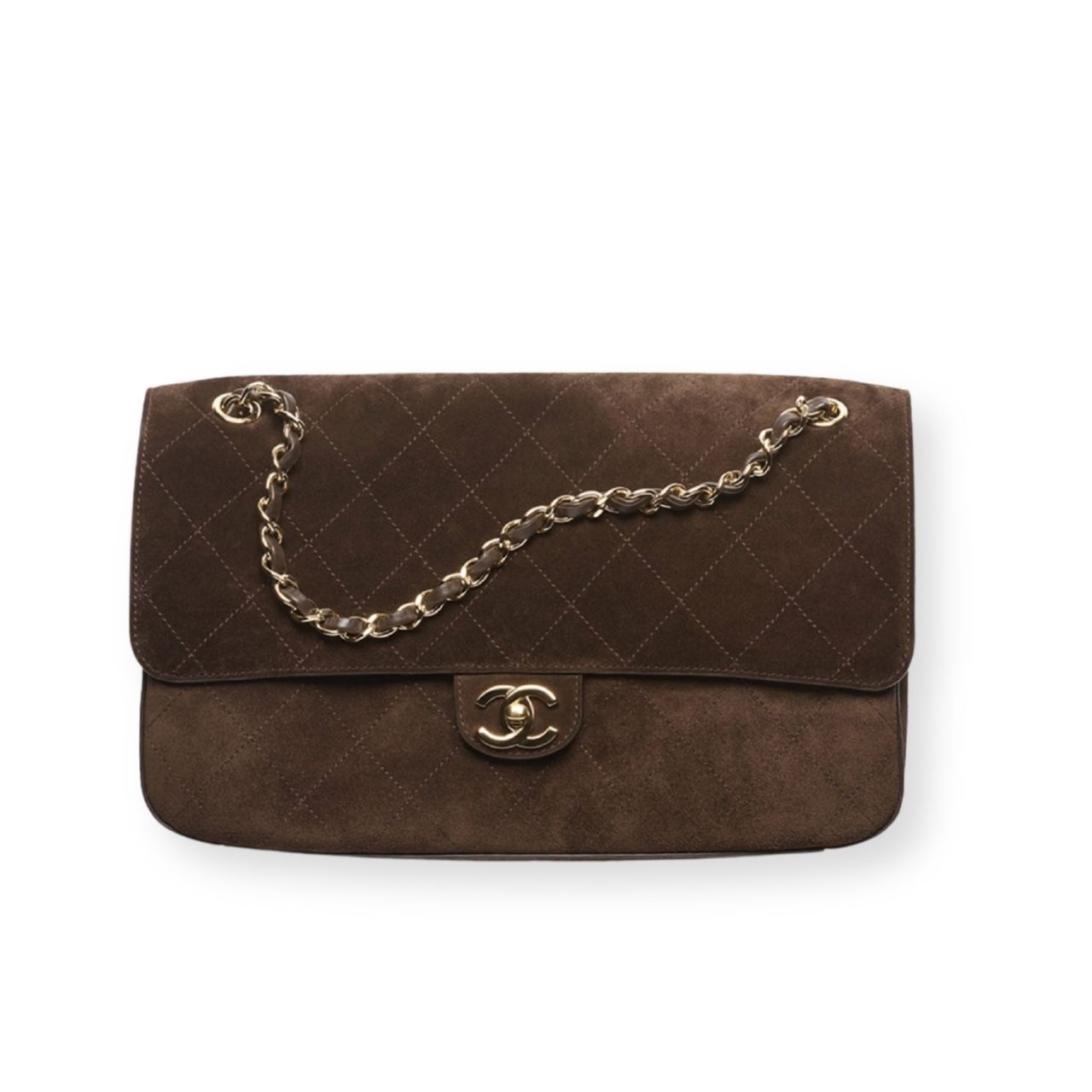 Chanel Metiers Dart 2026 Maxi Flap bag Dark Brown 32cm AS6281 B24009 UA850