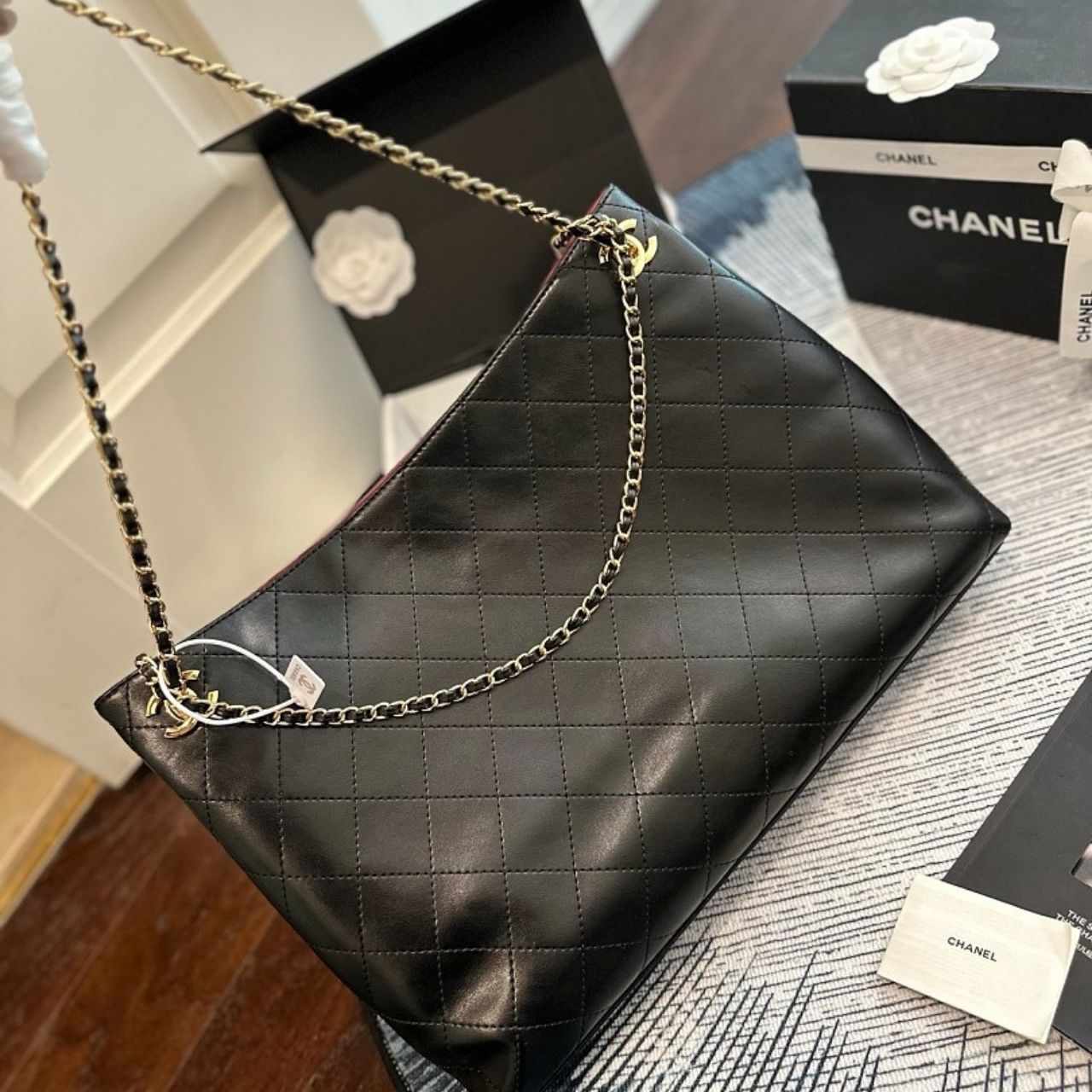 Chanel Metiers Dart 2026 Tote Black 30cm AS6387-B24030-94305 - Image 3