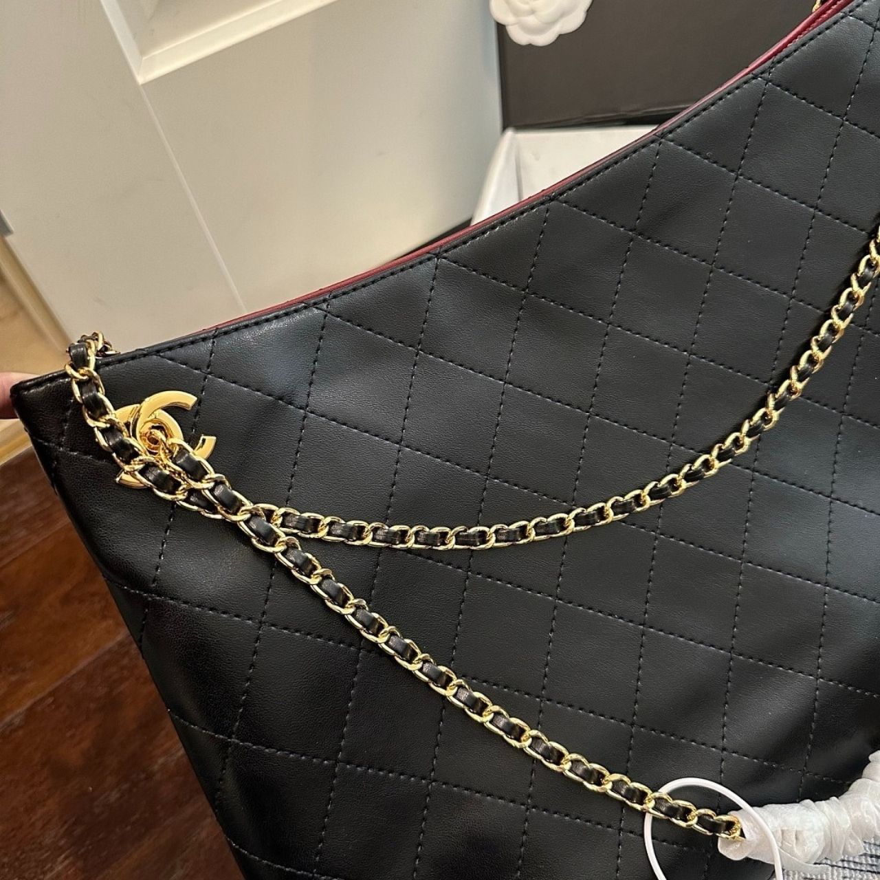 Chanel Metiers Dart 2026 Tote Black 30cm AS6387-B24030-94305 - Image 7