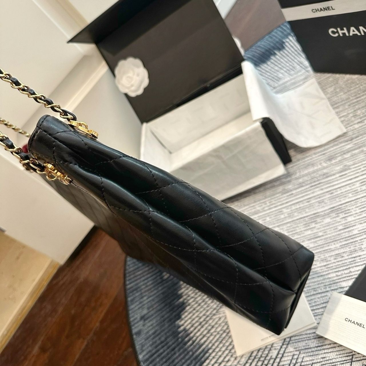 Chanel Metiers Dart 2026 Tote Black 30cm AS6387-B24030-94305 - Image 9