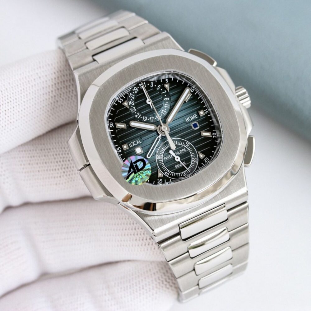 Alternative view of Patek Philippe Nautilus Travel Time Chronograph 40.5mm 5990 1A 011