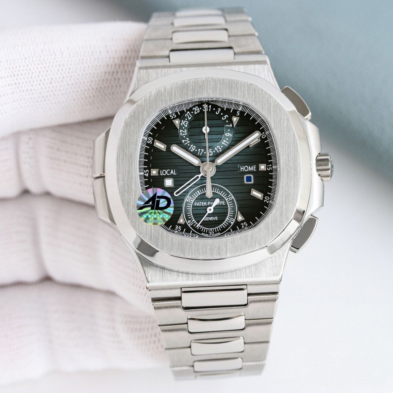 Patek Philippe Nautilus Travel Time Chronograph 40.5mm 5990 1A 011 - Image 3