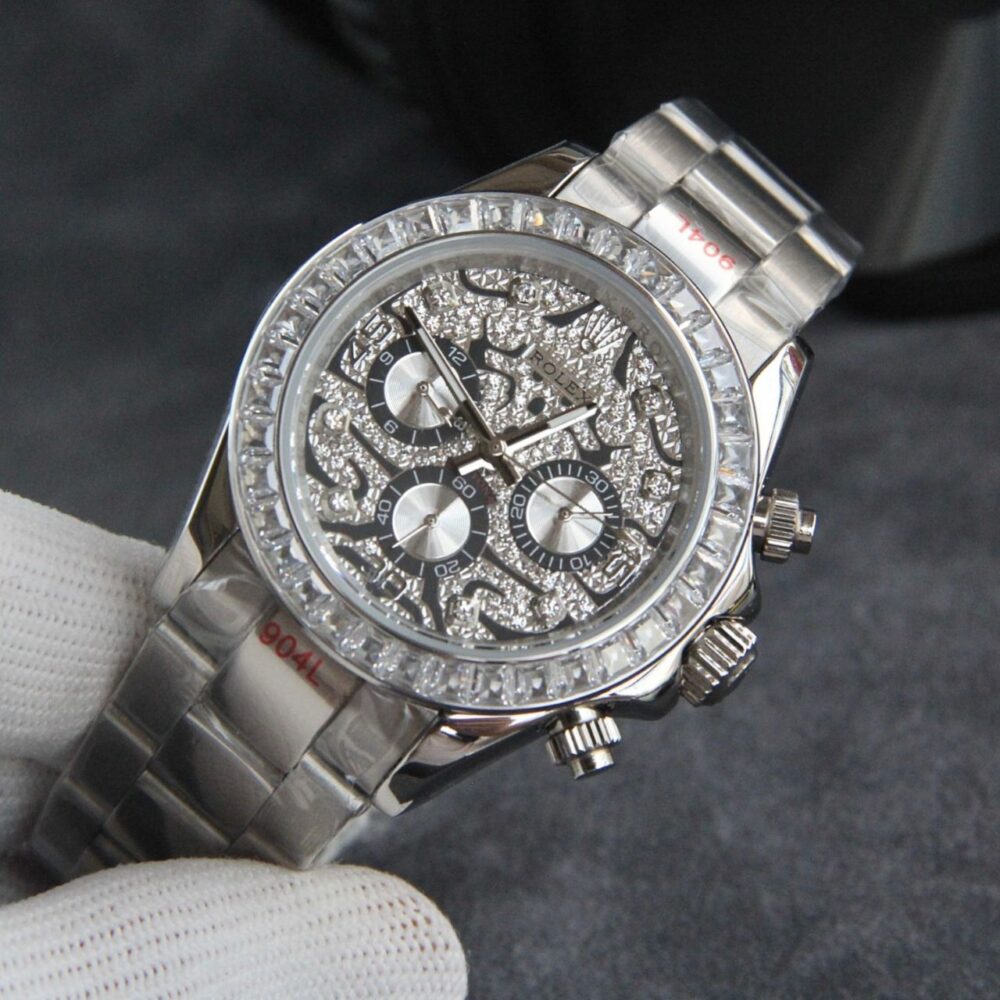 Alternative view of Rolex Cosmograph Daytona Eye of the Tiger 40mm 116589TBR