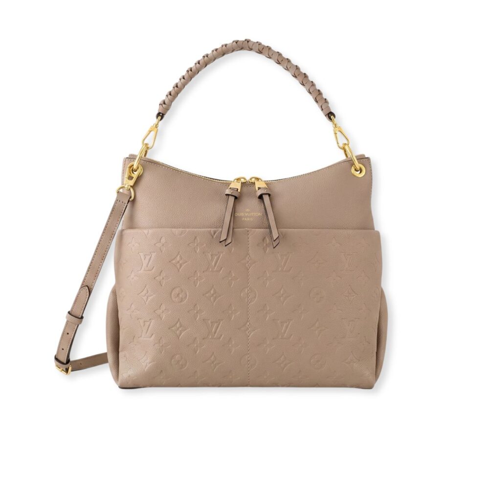 Louis Vuitton Maida Hobo Bag Galet 32Cm