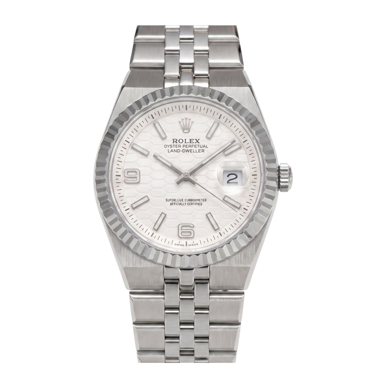 Rolex Land-Dweller White Dial 40mm 127334