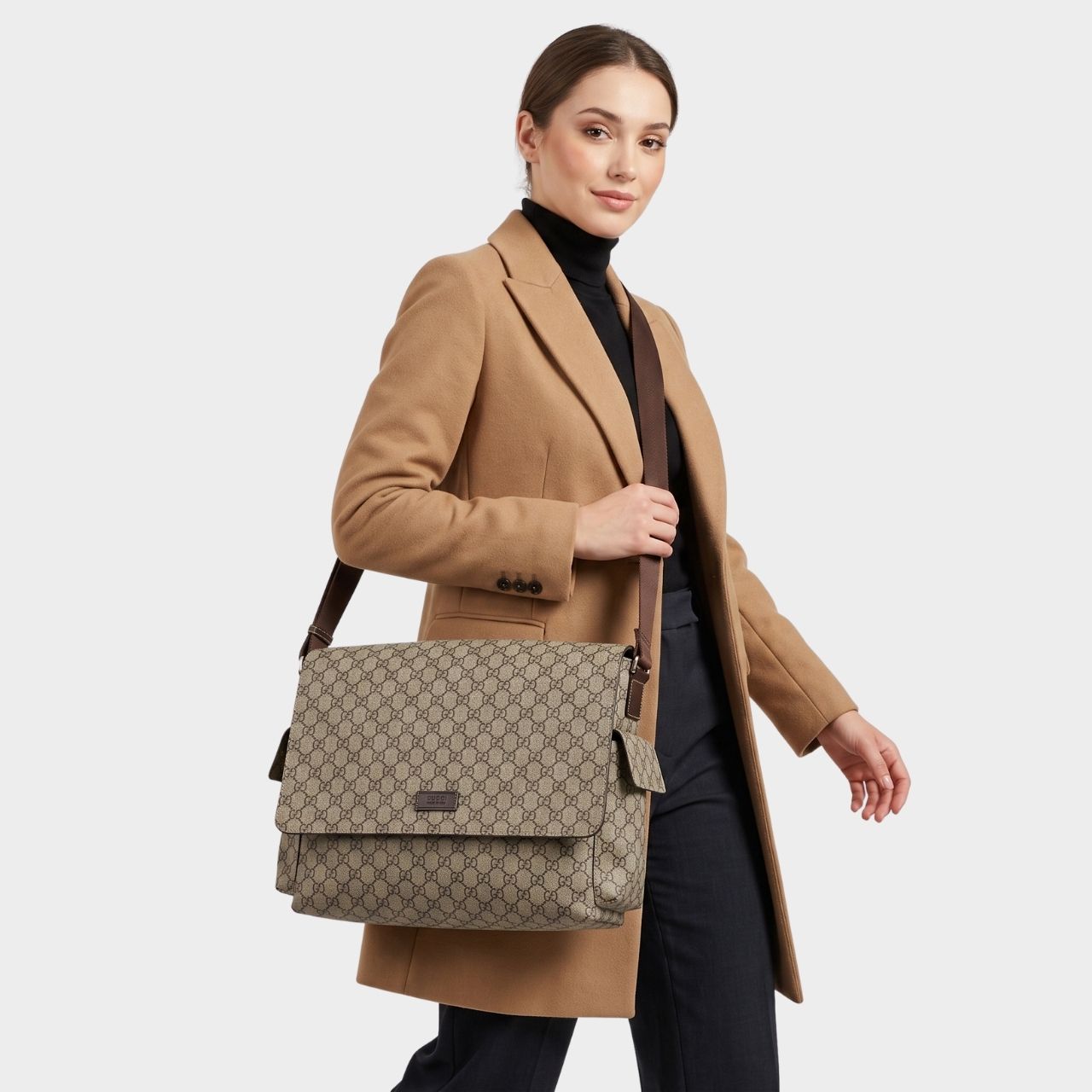 Gucci GG Supreme Large Changing Bag Beige Ebony 44cm 211131 KGDIG 8588 - Image 2