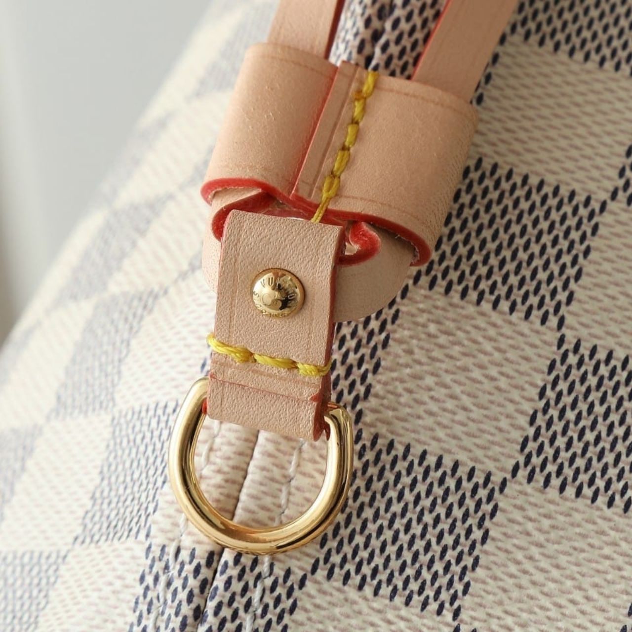 Prestige Edition - Louis Vuitton Neverfull MM Damier Azur Rose Ballerine 31Cm N41605 - Image 8