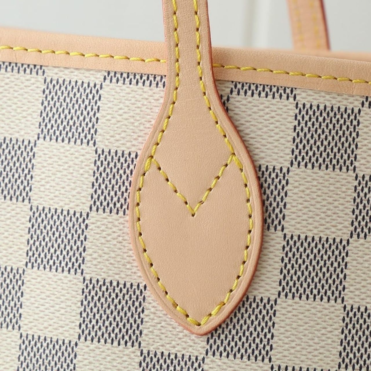 Prestige Edition - Louis Vuitton Neverfull MM Damier Azur Rose Ballerine 31Cm N41605 - Image 9