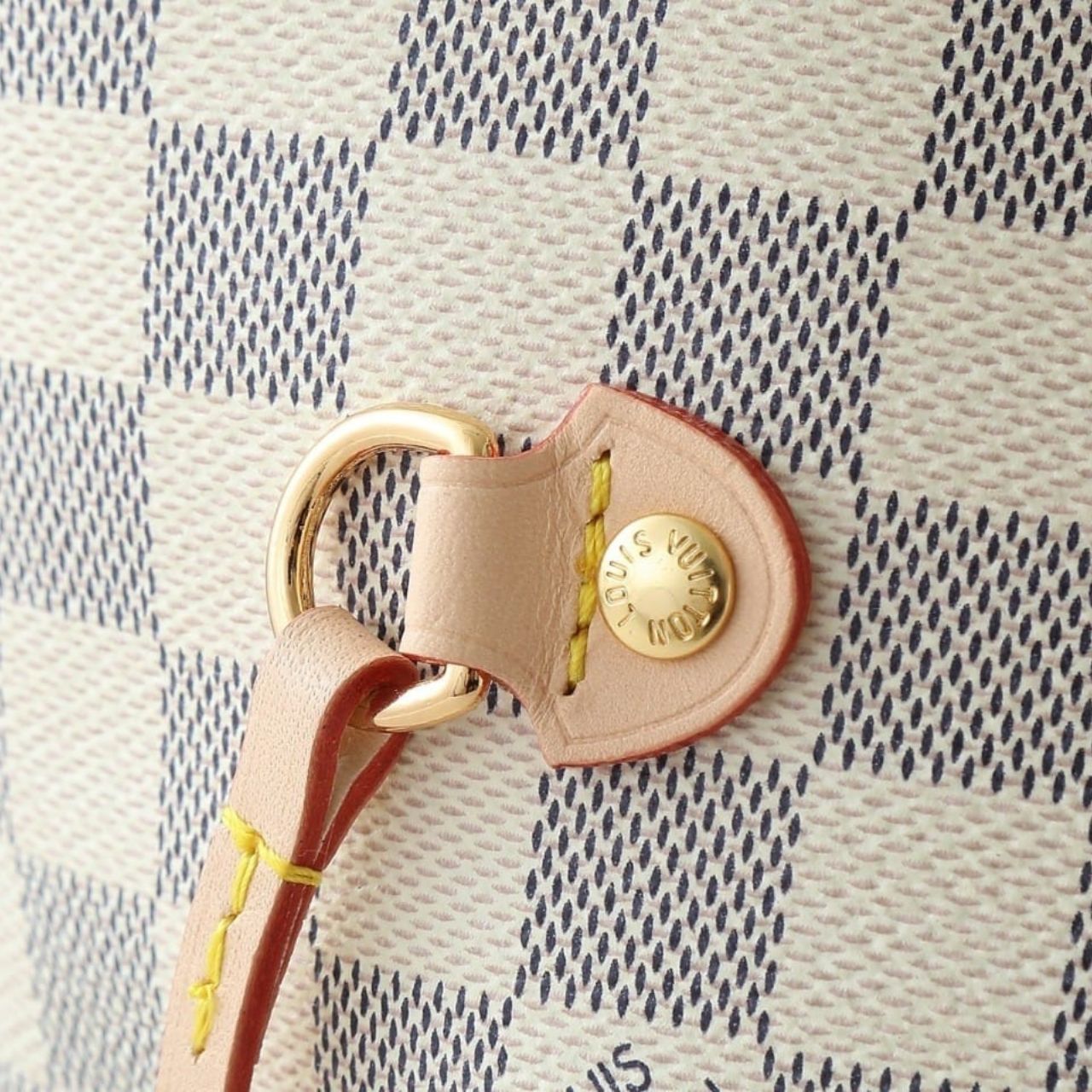 Prestige Edition - Louis Vuitton Neverfull MM Damier Azur Rose Ballerine 31Cm N41605 - Image 10