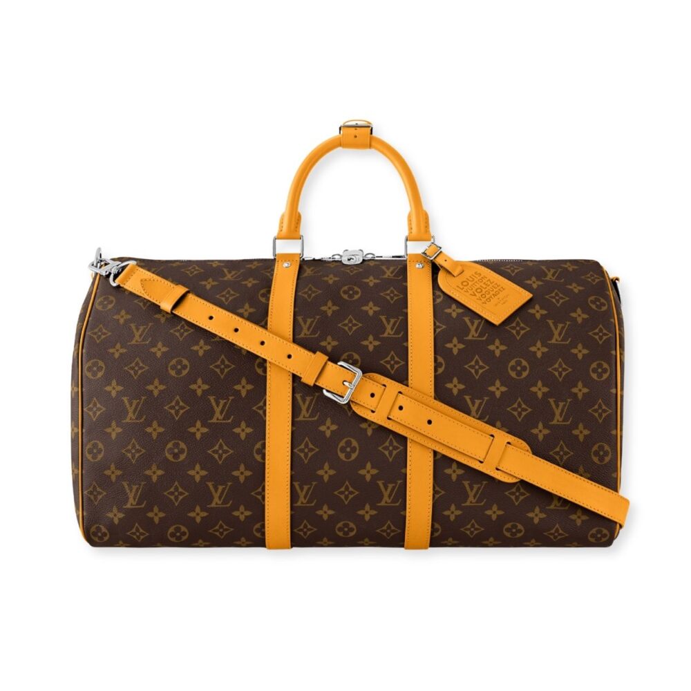 Louis Vuitton Keepall Bandouliere 50 Safran Yellow 50cm M12634