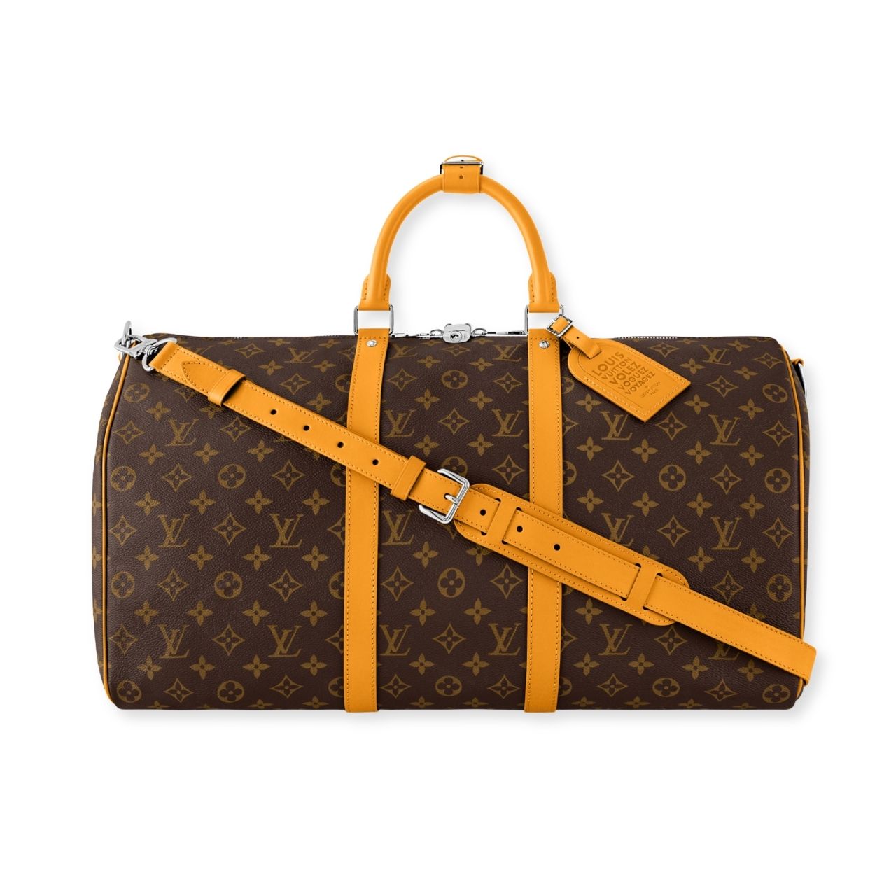 Louis Vuitton Keepall Bandouliere 50 Safran Yellow 50cm M12634