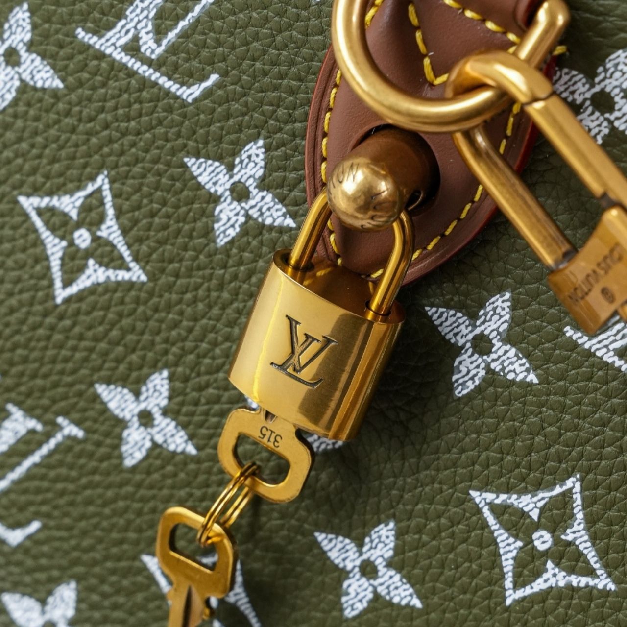 Prestige Edition - Louis Vuitton Speedy P9 Bandouliere 25 Green Sancha 25cm M15241 - Image 5