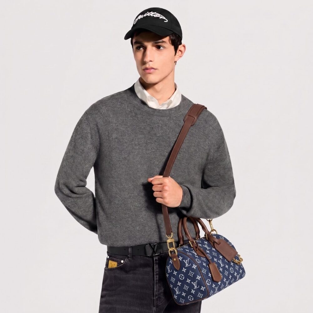 Alternative view of Prestige Edition - Louis Vuitton Speedy P9 Bandouliere 25 Indigo 25cm M15278