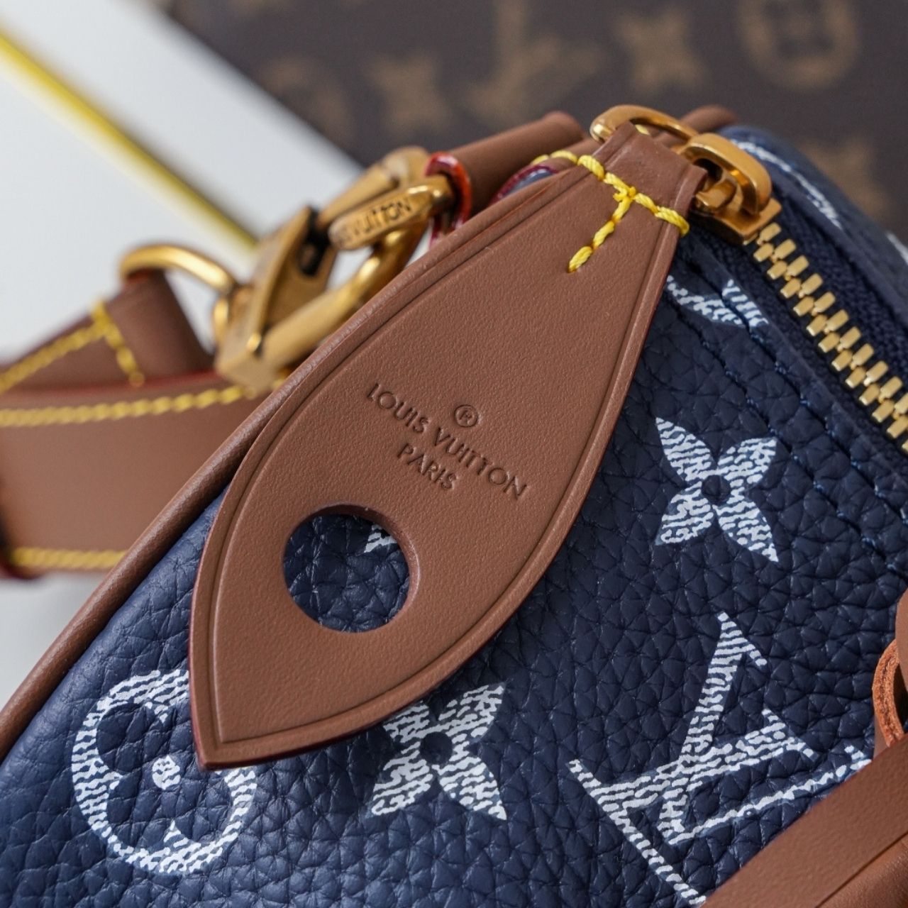 Prestige Edition - Louis Vuitton Speedy P9 Bandouliere 25 Indigo 25cm M15278 - Image 10